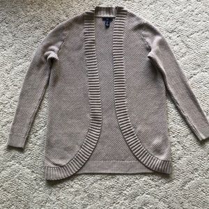 Gap Beige Cardigan Medium